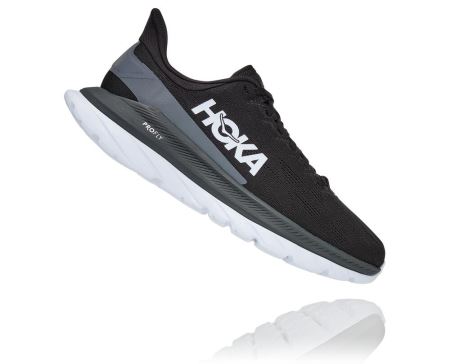 Hoka Mach 4 - Adidasi Alergare Pe Drum Dama Negrii / Gri Inchis | RO-kHAiXAq